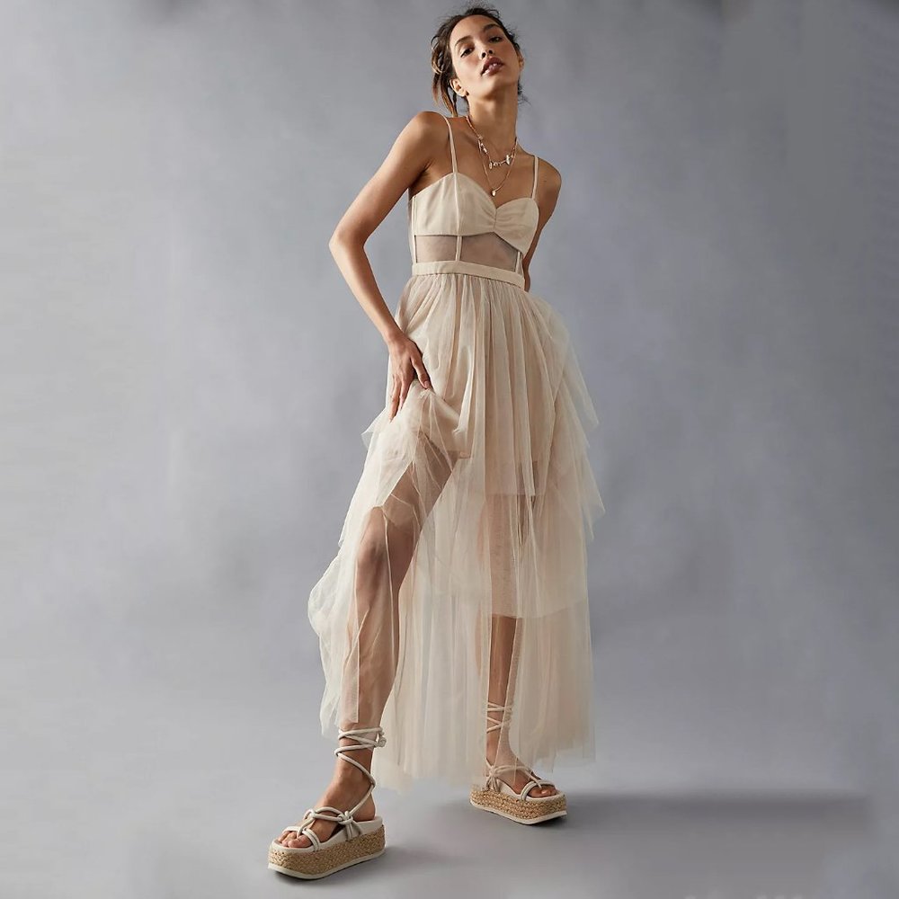 Free People x FAME AND PARTNERS Francise Maxi Dress - Picture 4 of 7